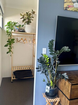 View of the walk in wardrobe