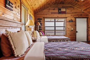Rest easy with the comfort of two spacious queen beds, perfect for a relaxing stay!