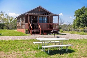 Cabin Exterior with Barbeque grill