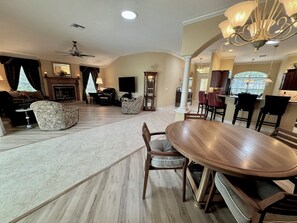 Open Concept - Dining/Kitchen/Living Room