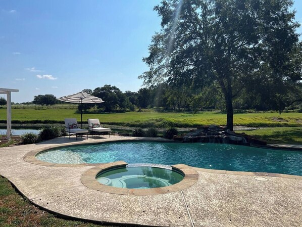 Pool and hot tub