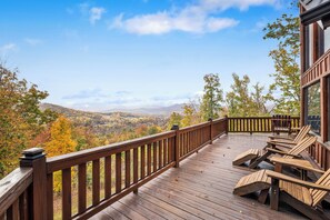 Sit back relax and take in this awe-inspiring view of the mountains