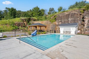 Make a splash or lounge the day away at the seasonal community pool!