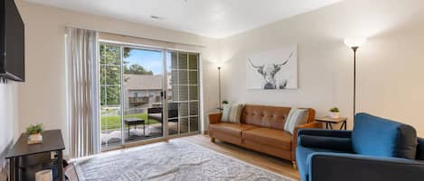 Open airy living space