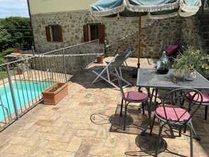 Small private swimmingpool