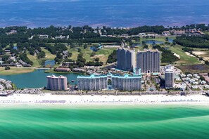 Aerial of Seascape Resort