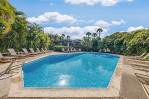 Cool off with a refreshing swim in the inviting pool at Kapalua Ridge 2321.