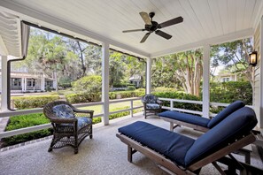 Relax on the front porch