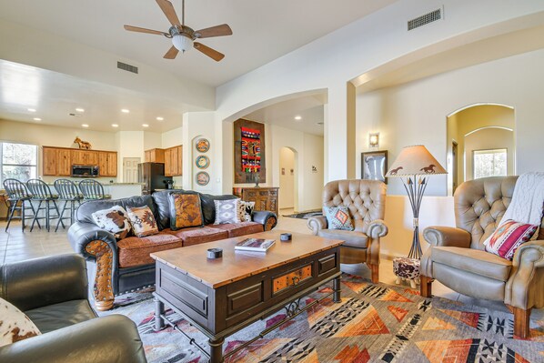 Scottsdale Vacation Rental | 4BR | 2.5BA | Step-Free Access | 3,000 Sq Ft