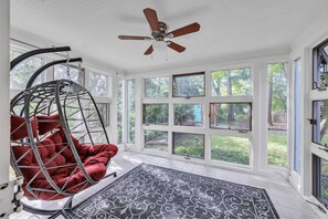Window, Ceiling Fan, Indoors, Architecture, Building