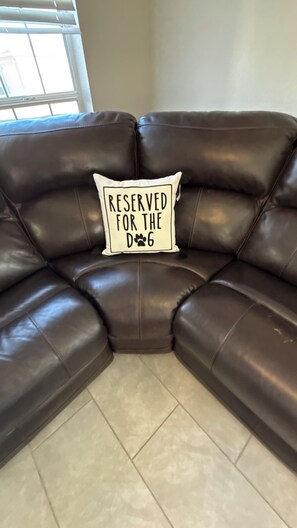 Pet friendly home with comfortable space for you and your best friend! 