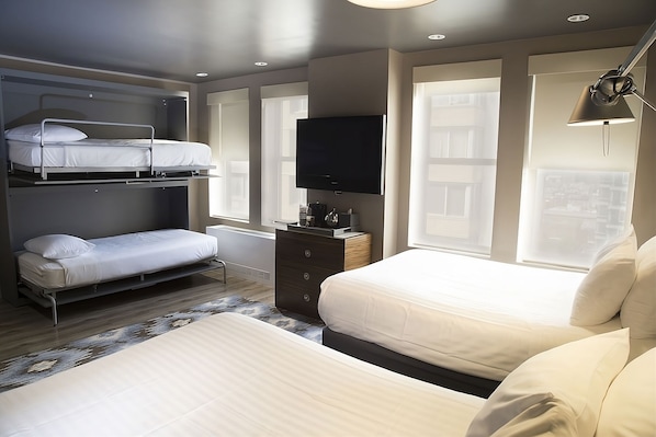 Unit w/ 2 Double Beds & Bunk Beds. Exact unit assigned upon arrival.