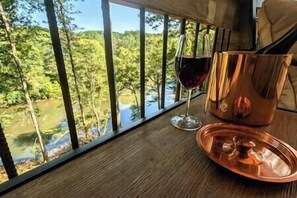Relax and take in the spectacular views of the Chattahoochee Rive.r 