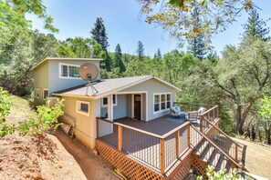 Home Exterior | Secluded Wooded Setting