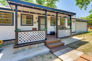 Exterior | Covered Porch | Gas Grill