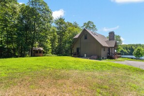 Large yard for yard games and fun