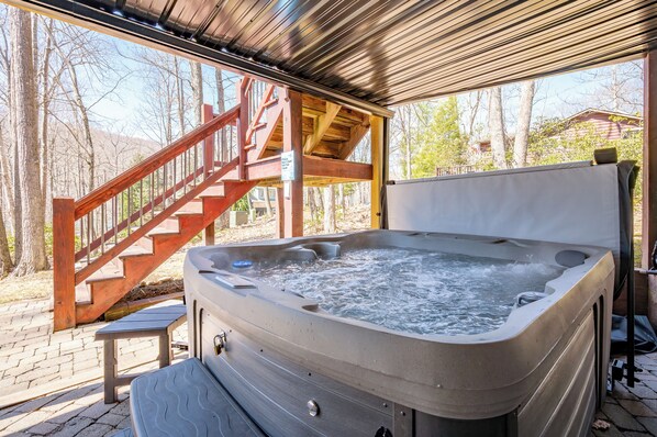 Bubbelpool utomhus