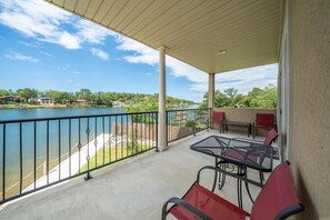 Wrap around porch for private sitting off the master.