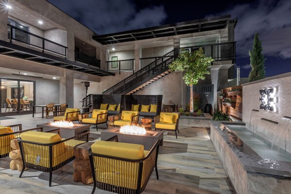 Relaxing patio