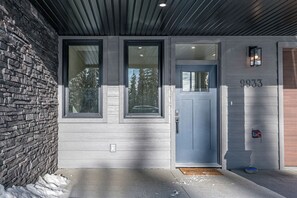 Front Door Entrance to Duplex
