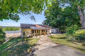 Home Exterior | 2 Covered Patios | Steps to Radford University