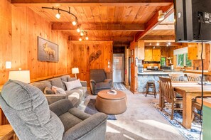 Warm and welcoming, this living area is ideal for unwinding and creating lasting memories.
