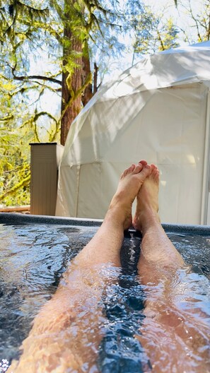 Bubbelpool utomhus