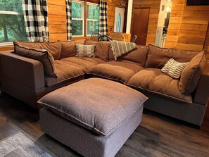 huge comfy couch