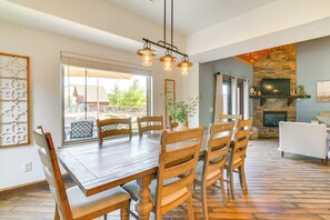Dining Area | 1st Floor | Dishware & Flatware Provided