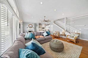 Large living area. Perfect for enjoying family time!