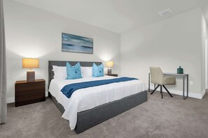 Large Bedroom with Dedicated Workstation with High Speed WIFi
