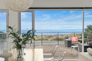 Utsikt mot havet/stranden