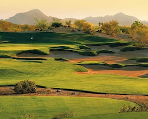 World class golf minutes from the house. 