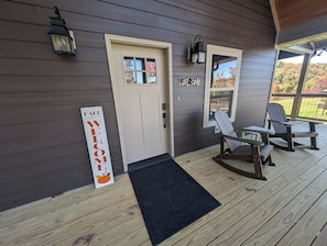 Come on in and enjoy our beautiful cabin
