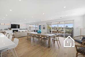 Open plan living, perfect space to enjoy meals and create memories together  