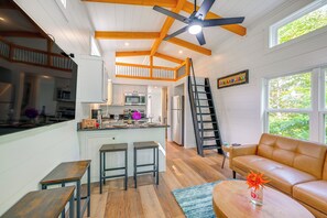 Living Room | Free Starlink WiFi | Smart TVs | Mini Split A/C & Heat | 1st Level