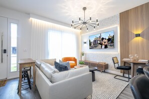 Living Room with Smart TV