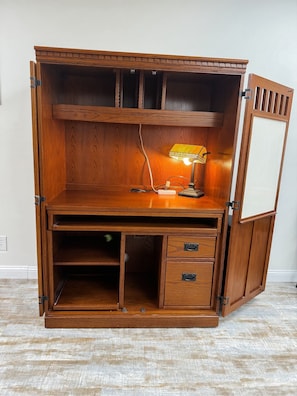 Desk pull out