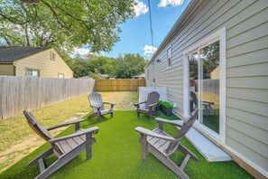 House Exterior | Fenced Yard w/ Seating