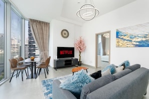 Living Room | Dining Space | TV