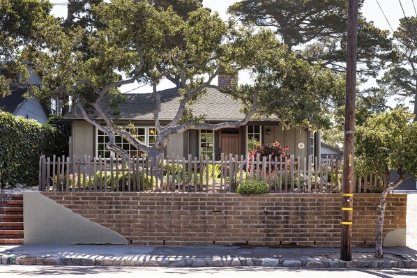 Front of house, street view