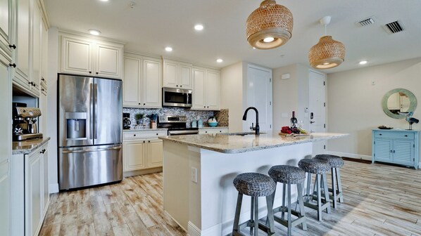 Kitchen - Kitchen island for prepping and sharing family moments.