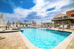 Refreshing Onsite Pool and Hot Tub