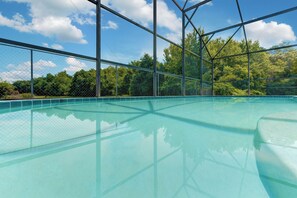 Soak yourself whilst you view the wildlife from the cool of the pool.
