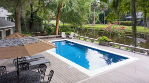 Pool Deck and Backyard Oasis