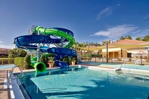 Resort waterslide