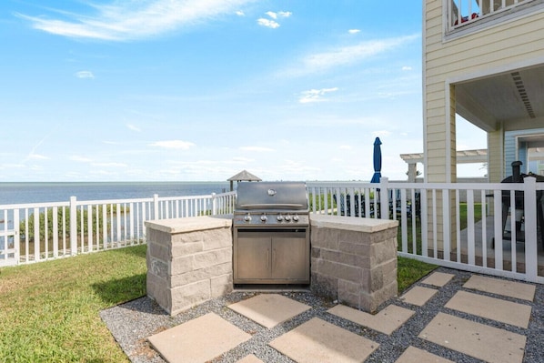 BBQ with a view of the bay!