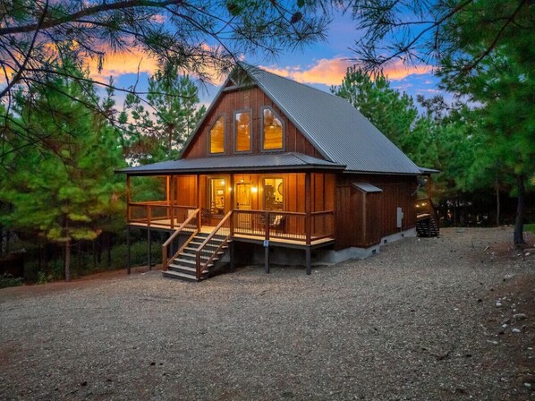 Waking up to the sound of rustling leaves and a view that takes your breath away.