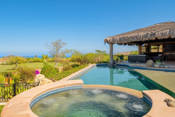 Stunning view from the pool