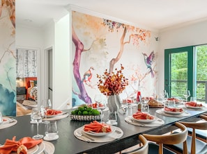 Delight in the newly redesigned bohemian chic interiors